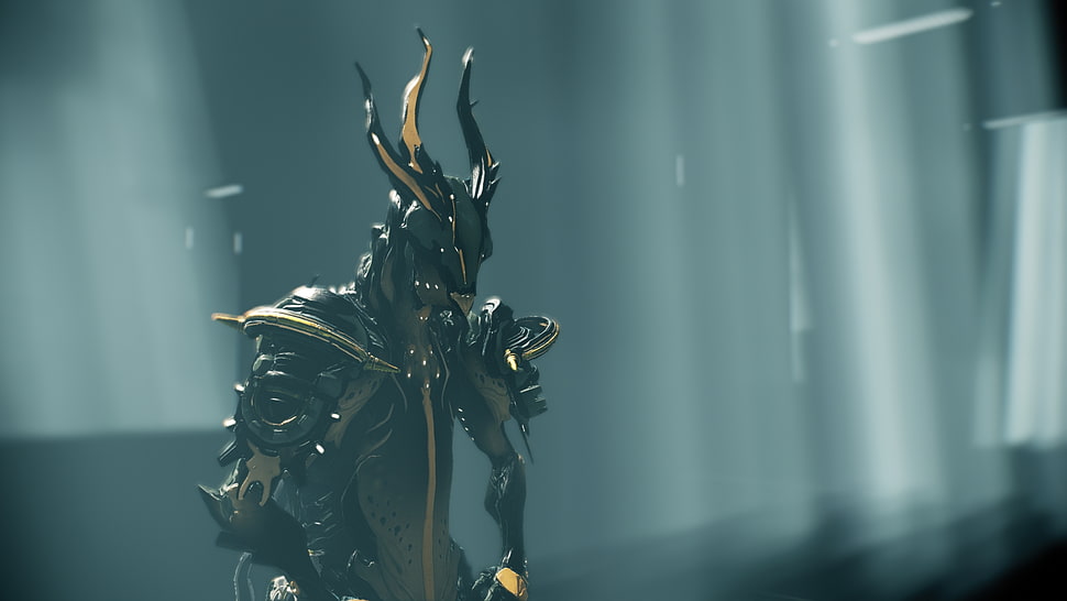 dragon knight illustration, Warframe, Oberon (Warframe) HD wallpaper