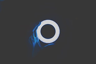 round ring light, Circle, Hand, Light