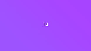 white 78 text, minimalism, colorful, Trap Nation, simple