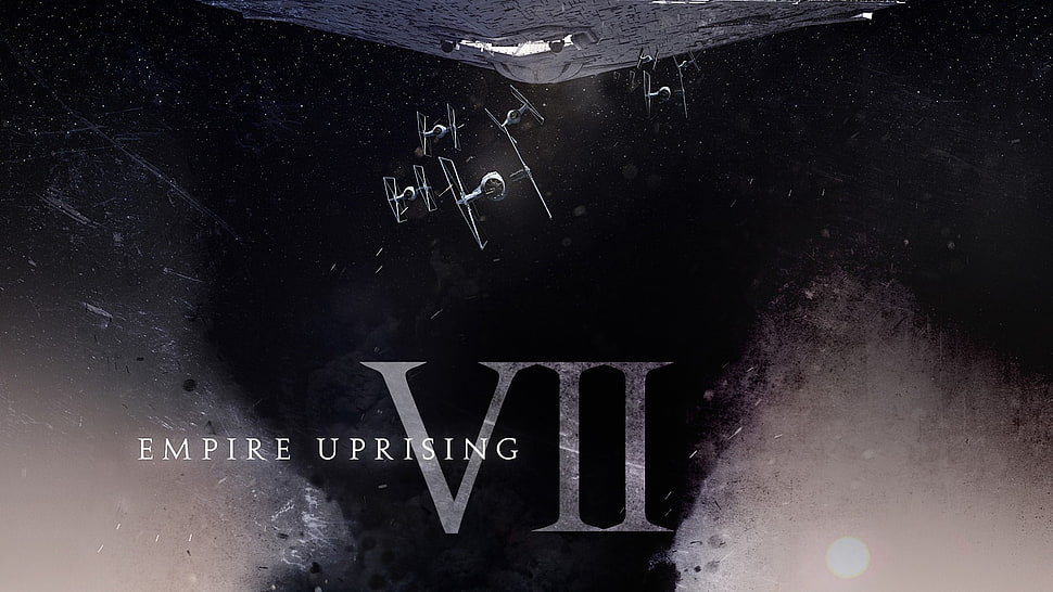 Empire Uprising Vll poster, Star Wars, Star Wars: The Force Awakens HD wallpaper