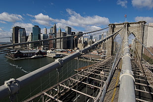 Brooklyn Bridge, USA HD wallpaper