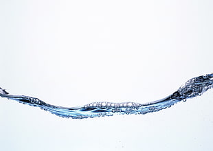 macro shot of water