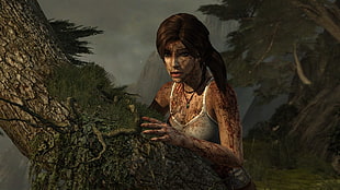 Tomb Raider game cover, video games, Lara Croft, Tomb Raider, tomb raider 2013