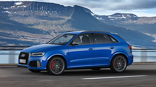 blue Audi A-series
