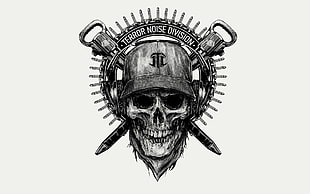 Terror Noise Division skull logo