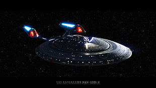 USS Enterprise digital wallpaper