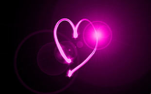purple heart illustration