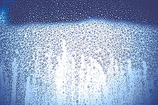 dew drop, Drops, Glass, Texture