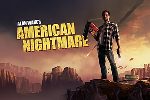 American Nightmare poster, Alan Wake, video games