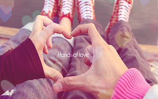 hands of love HD wallpaper