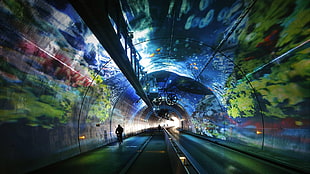 Croix Rousse Tunnel, Alps, France, Rhone-Alps HD wallpaper