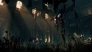 game digital wallpaper, Bloodborne