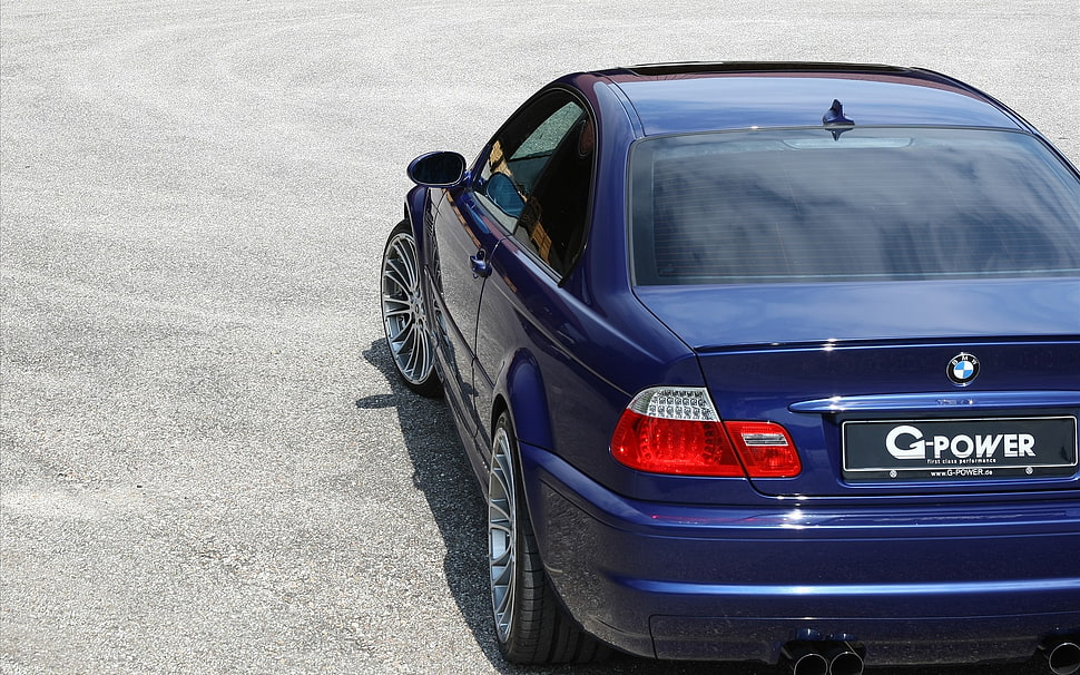 blue BMW sedan, E-46, BMW M3 , BMW, blue cars HD wallpaper