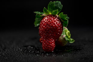 red strawberry, Strawberry, Berry, Light