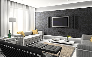 photo of living room HD wallpaper
