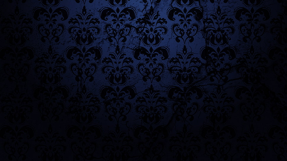 dark, pattern, blue, texture HD wallpaper