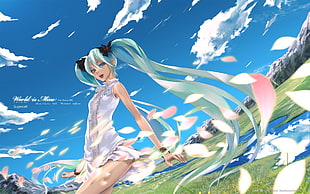 Hatsune Miku HD wallpaper
