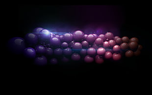 Balls,  Space,  Background,  Flight HD wallpaper
