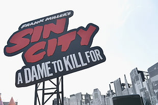 Sin City signage, Sin City 2: A Dame to Kill For, film stills, movies
