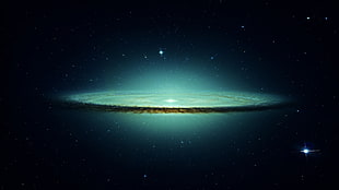photo of galaxy HD wallpaper