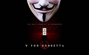 V for Vendetta poster, V for Vendetta, Anonymous, movies HD wallpaper