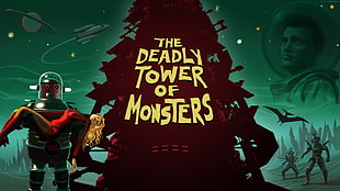 The Deadly Tower of Monster illustration HD wallpaper