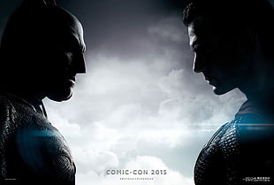 Batman VS Superman poster, Batman v Superman: Dawn of Justice HD wallpaper