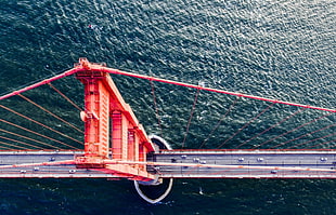 Golden Gate Bridge, natural light, Golden Gate Bridge, bridge, traffic