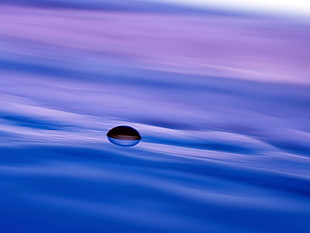 blue water illustration
