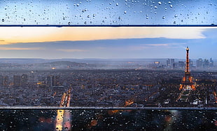 Paris Eiffel tower painting, Eiffel Tower