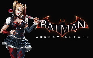 Batman Arkham Knight Harley Quinn digital wallpaper, Harley Quinn, Batman, Joker, DC Comics HD wallpaper