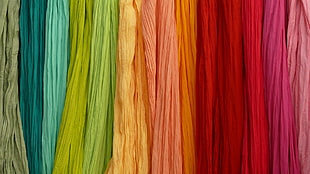 multi-colored textile