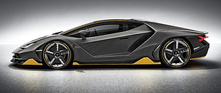 black super car, Lamborghini Centenario LP770-4, car, vehicle, Super Car 