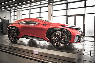 red coupe, Chery FV2030, Concept cars, HD