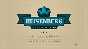 Heisenberg Blue Crystal Meth logo