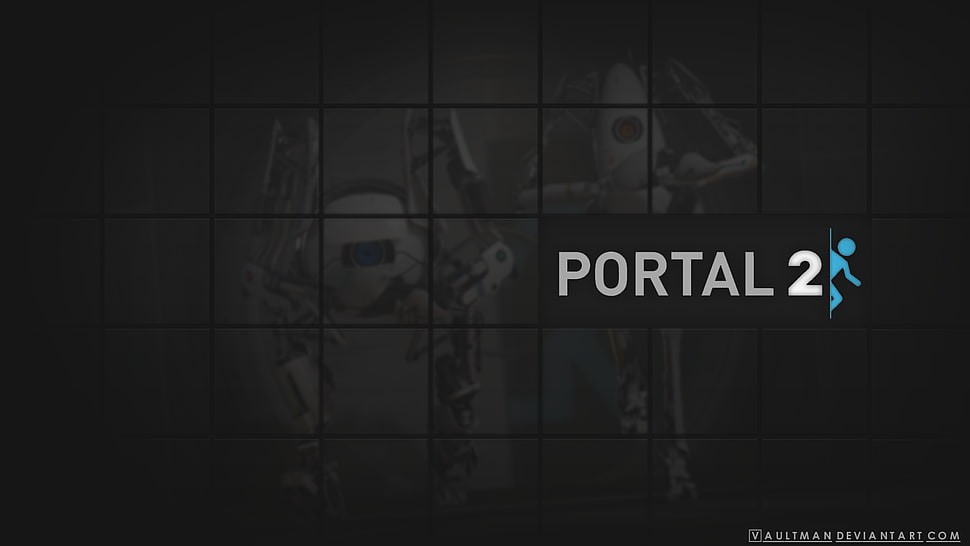 Portal 2 illustration, video games, Portal 2 HD wallpaper