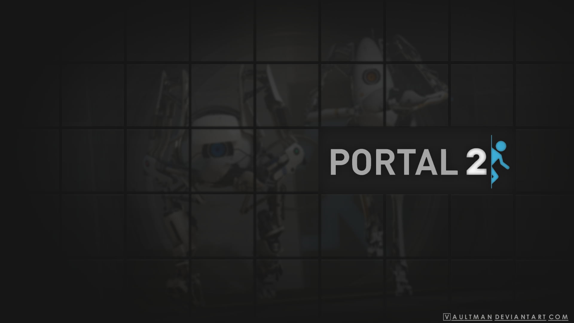 Portal 2 illustration, video games, Portal 2
