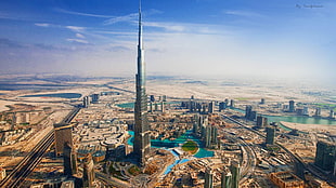 Pujn Khalifa, Dubai HD wallpaper