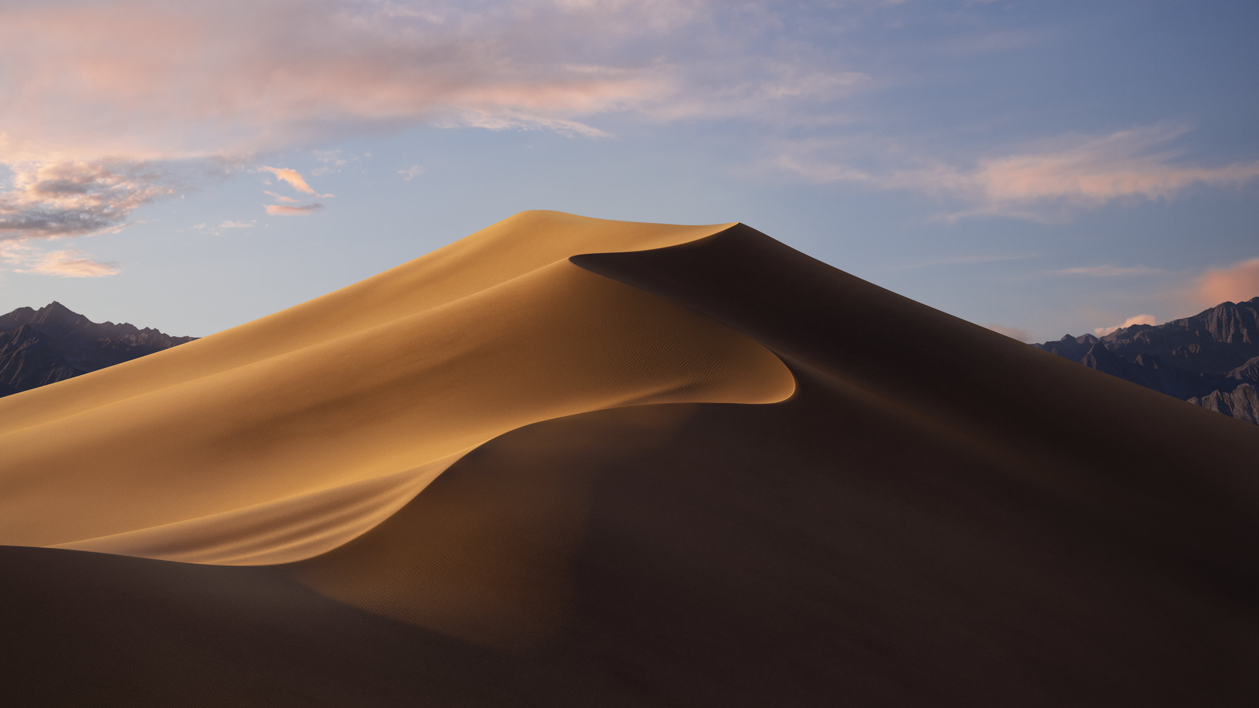 brown sand mountain, desert, Mojave, daylight, California