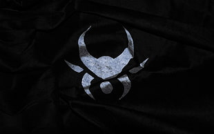 gray and black logo, EVE Online, Angel Carel, flag