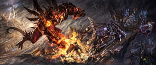 Diablo 2 digital wallpaper, heroes of the storm, contests, Blizzard Entertainment, Tyrael HD wallpaper