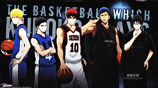 Kuroko No Basket poster, Kuroko no Basket, Kagami Taiga, Kuroko Tetsuya, anime HD wallpaper