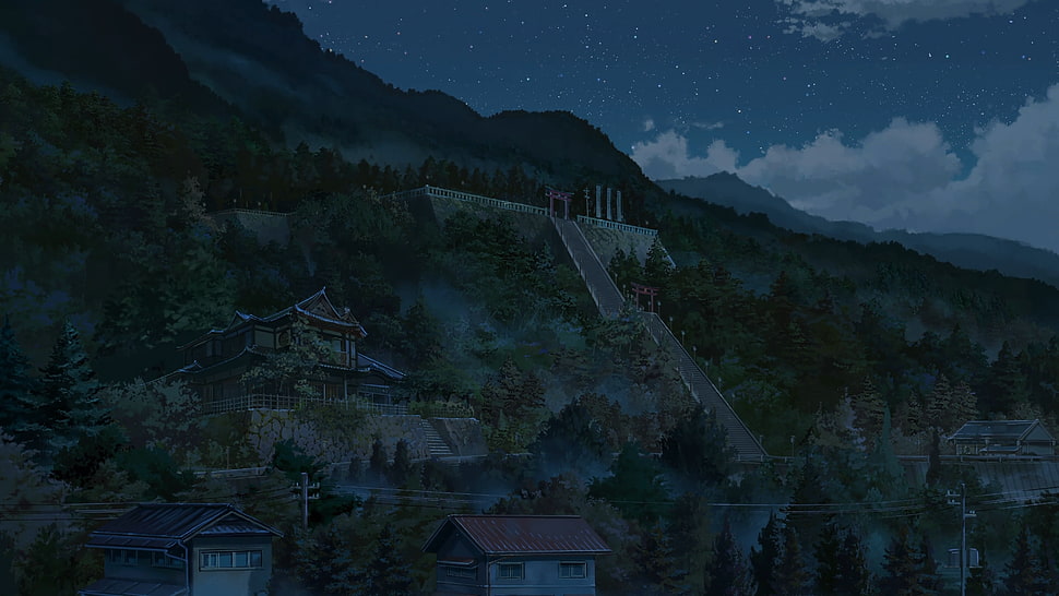 Kimi No Nawa movie still screenshot, Makoto Shinkai , Kimi ...