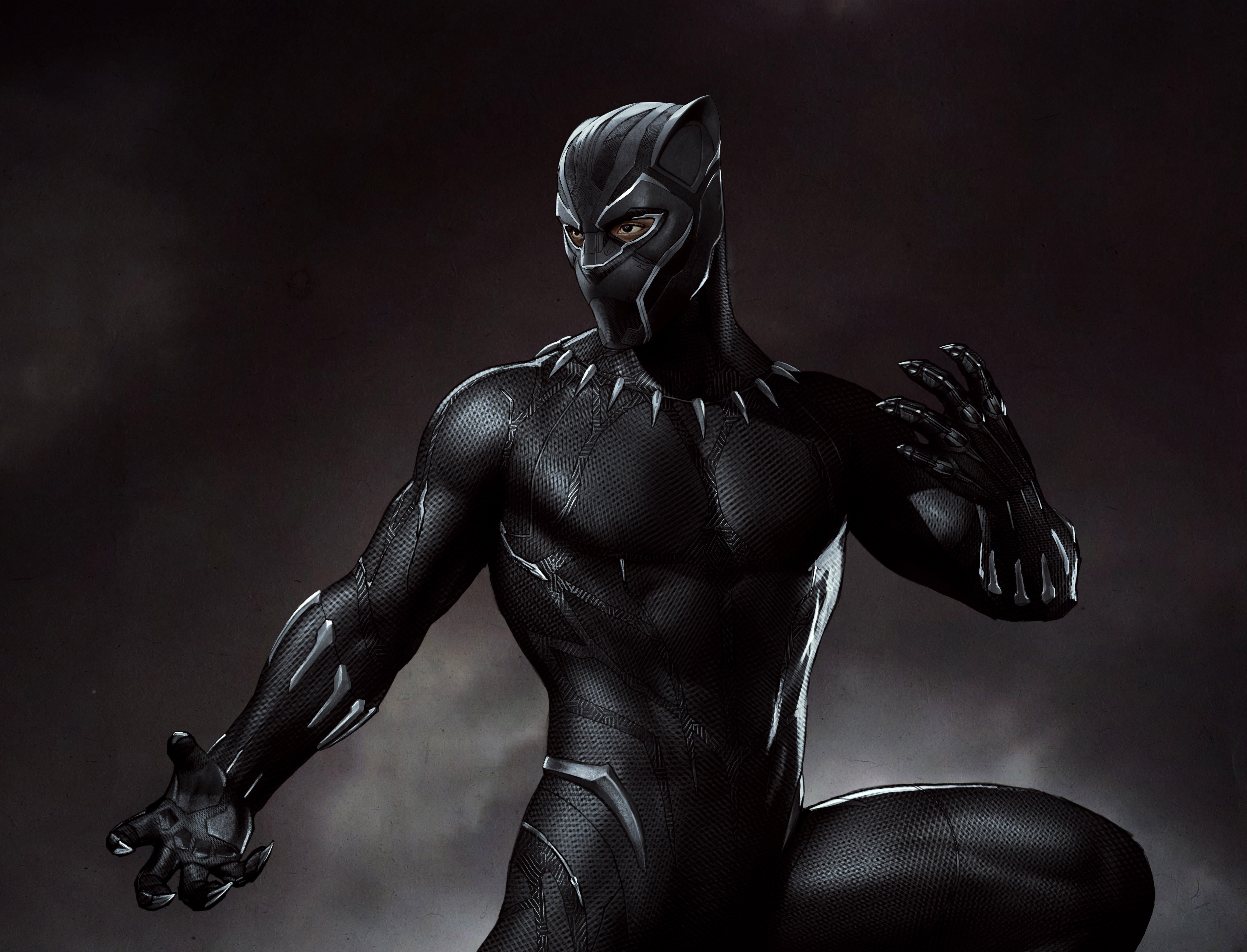 Black Panther, Black Panther, Concept art, 5K