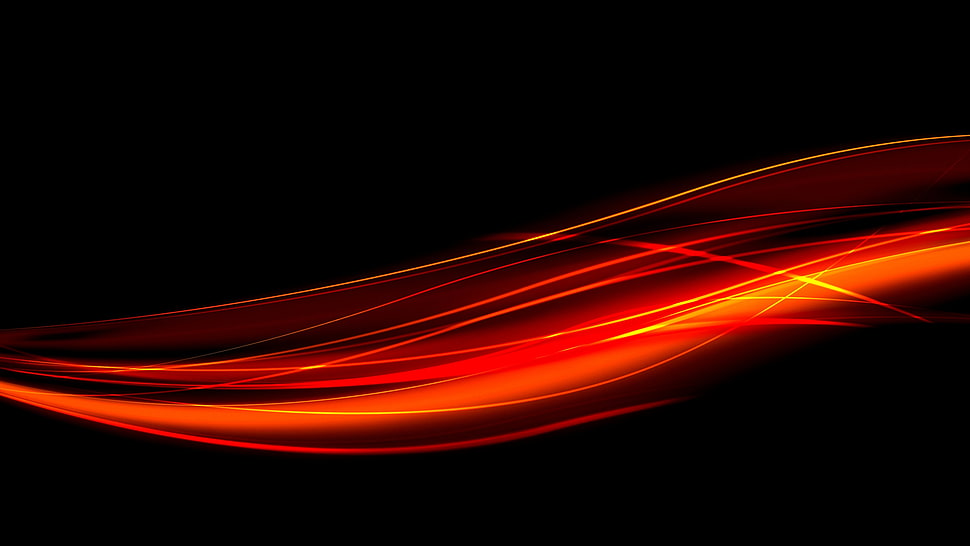 Black,  Red,  Line,  Light HD wallpaper