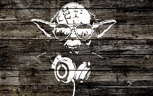 Yoda from star wars painting HD wallpaper