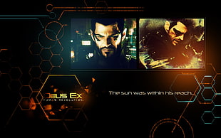 Deus EX digital wallpaper HD wallpaper