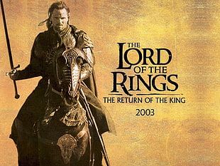 The Lord Of The Rings The Return of the King 2003 poster, movies, The Lord of the Rings: The Return of the King, Aragorn, Viggo Mortensen