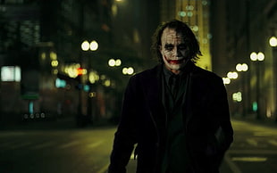 Heath Ledger, Joker, The Dark Knight, Heath Ledger, Batman HD wallpaper