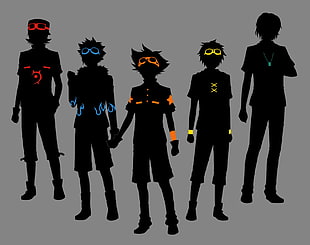 silhouette of anime character illustration, Digimon Adventure, Digimon, Digimon Frontier, Digimon Tamers